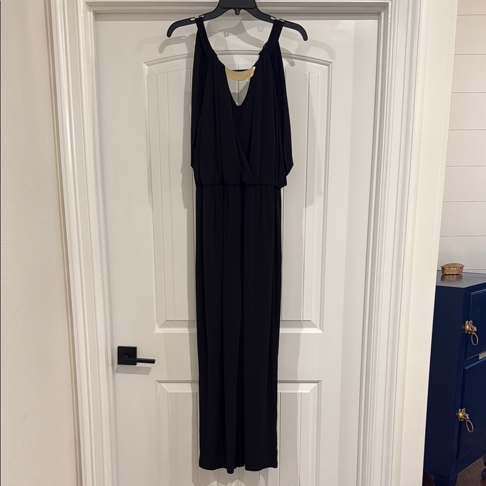 As U Wish Black Jumpsuit